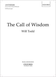 The Call of Wisdom SATB choral sheet music cover Thumbnail